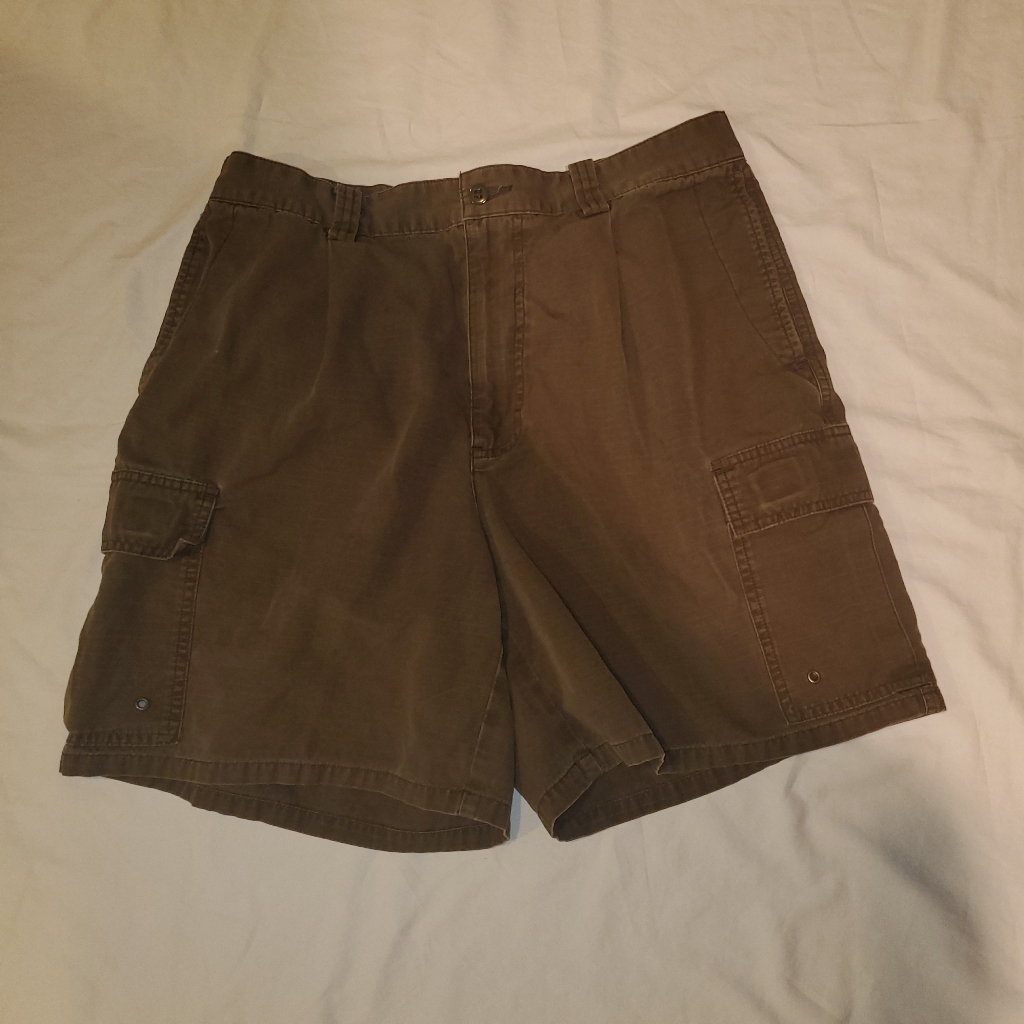 Structure Superior Quality Clothing Brown Cargo Shorts